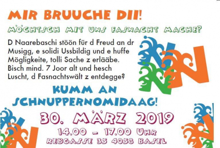 Schnuppernomidaag 2019